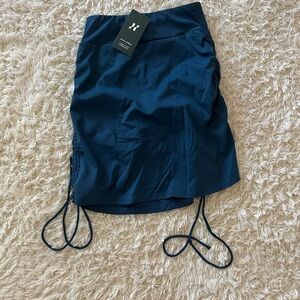 HALARA Navy Athletic Drawstring Skort